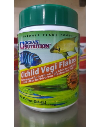 Ocean Nutrition cichlid vergi flakes 71 gr