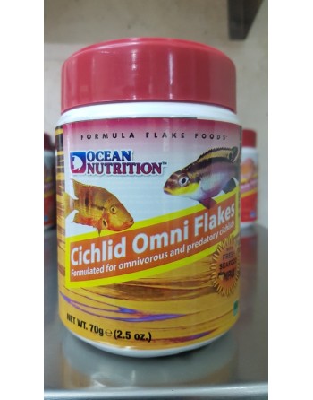 Ocean Nutrition cichlid omni flakes 71 gr