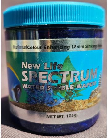 New Life Spectrum H2O STABLE WAFERS 125g 12mm