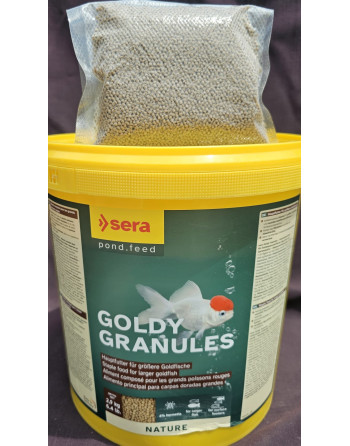 Sera Goldy Gran 250 ml 80gr  peces agua fria