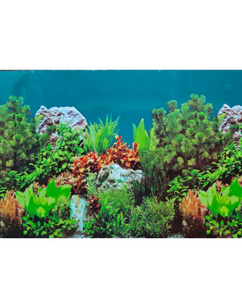 Fondo para acuario MOD wood island altura 50 cm