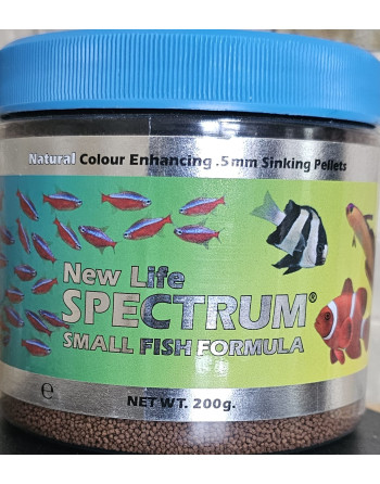 New Life Spectrum  small fish formula 200Gr 0,5mm