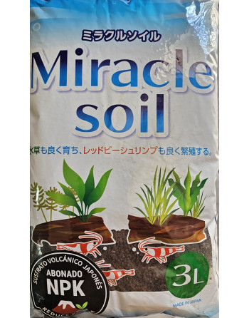 Sustrato  nutritivo Miracle soil 3 litros